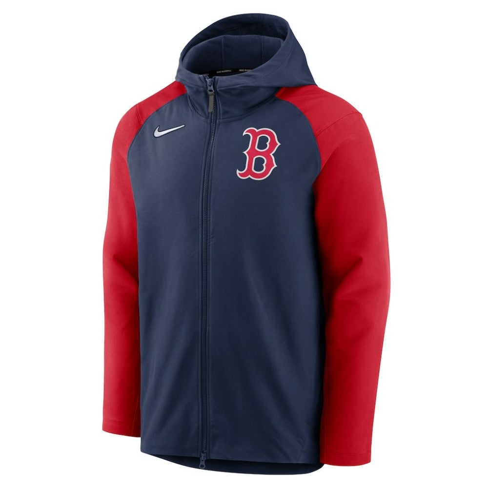 Boston Red Sox Nike Authentic Collection Performance Raglan Full-Zip Hoodie - MLB Hoodies