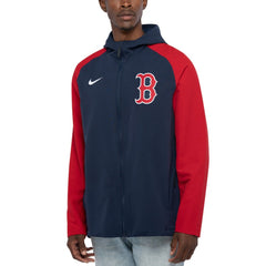 Boston Red Sox Nike Authentic Collection Performance Raglan Full-Zip Hoodie - MLB Hoodies