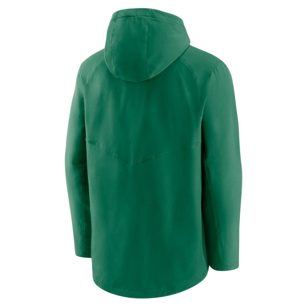 Athletics Nike Authentic Collection Performance Raglan Full-Zip Hoodie - MLB Hoodies