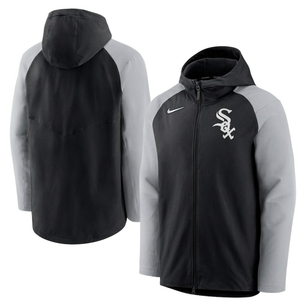 Chicago White Sox Nike Authentic Collection Performance Raglan Full-Zip Hoodie - MLB Hoodies