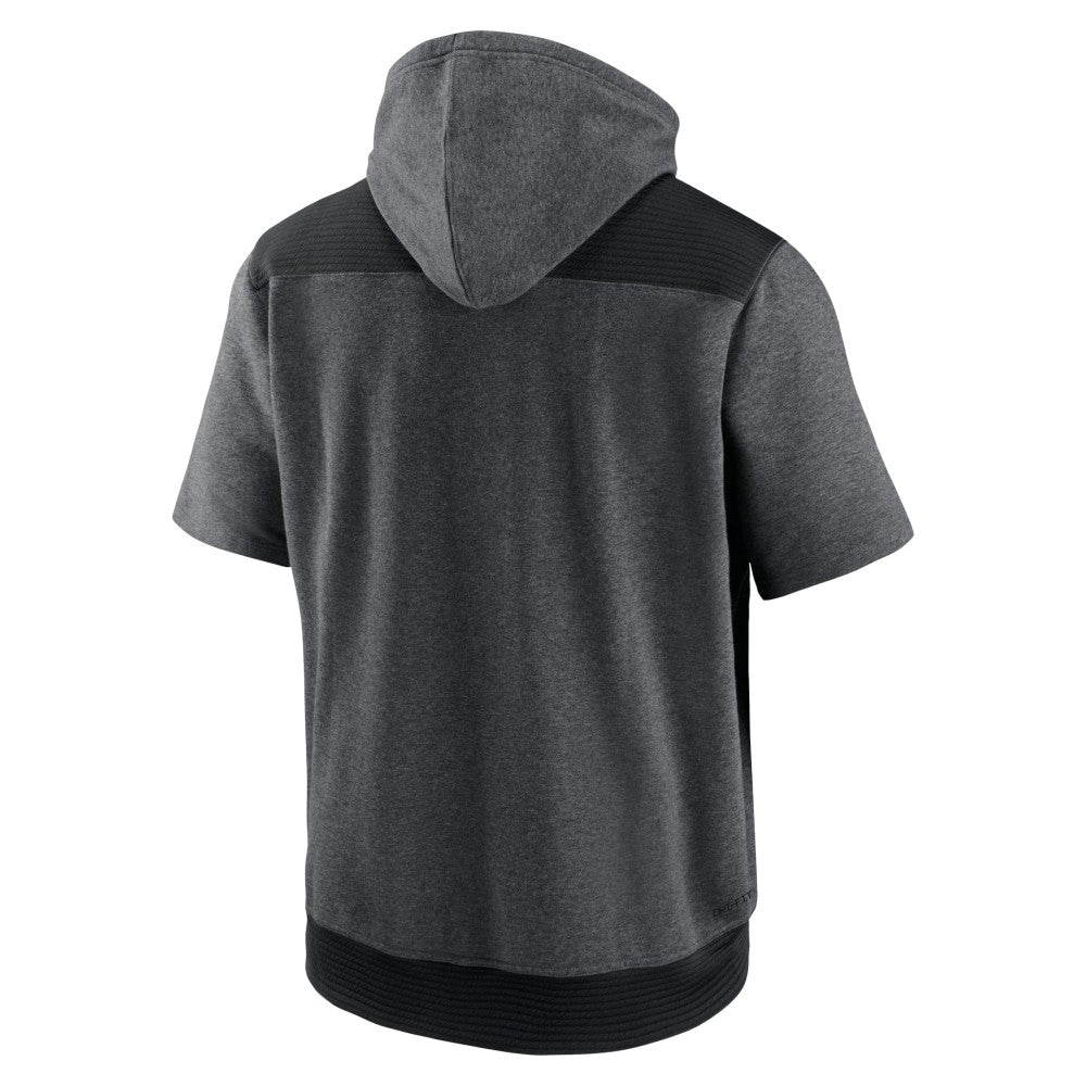 Kansas City Royals Nike Authentic Collection Dry Flux Performance Quarter-Zip Short Sleeve Hoodie - MLB Hoodies