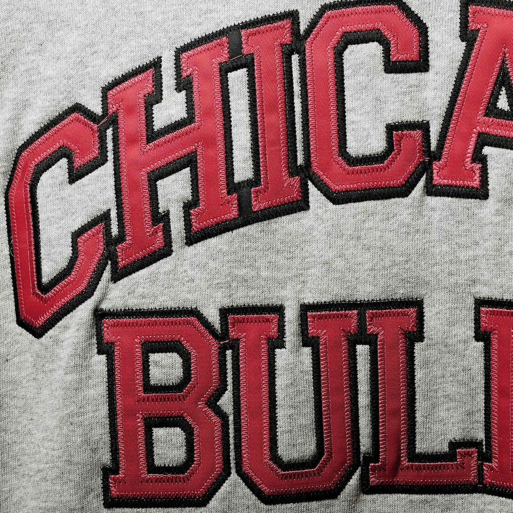 Heathered Gray Chicago Bulls Hardwood Classics Big & Tall Throwback Pullover Hoodie sale | NBA