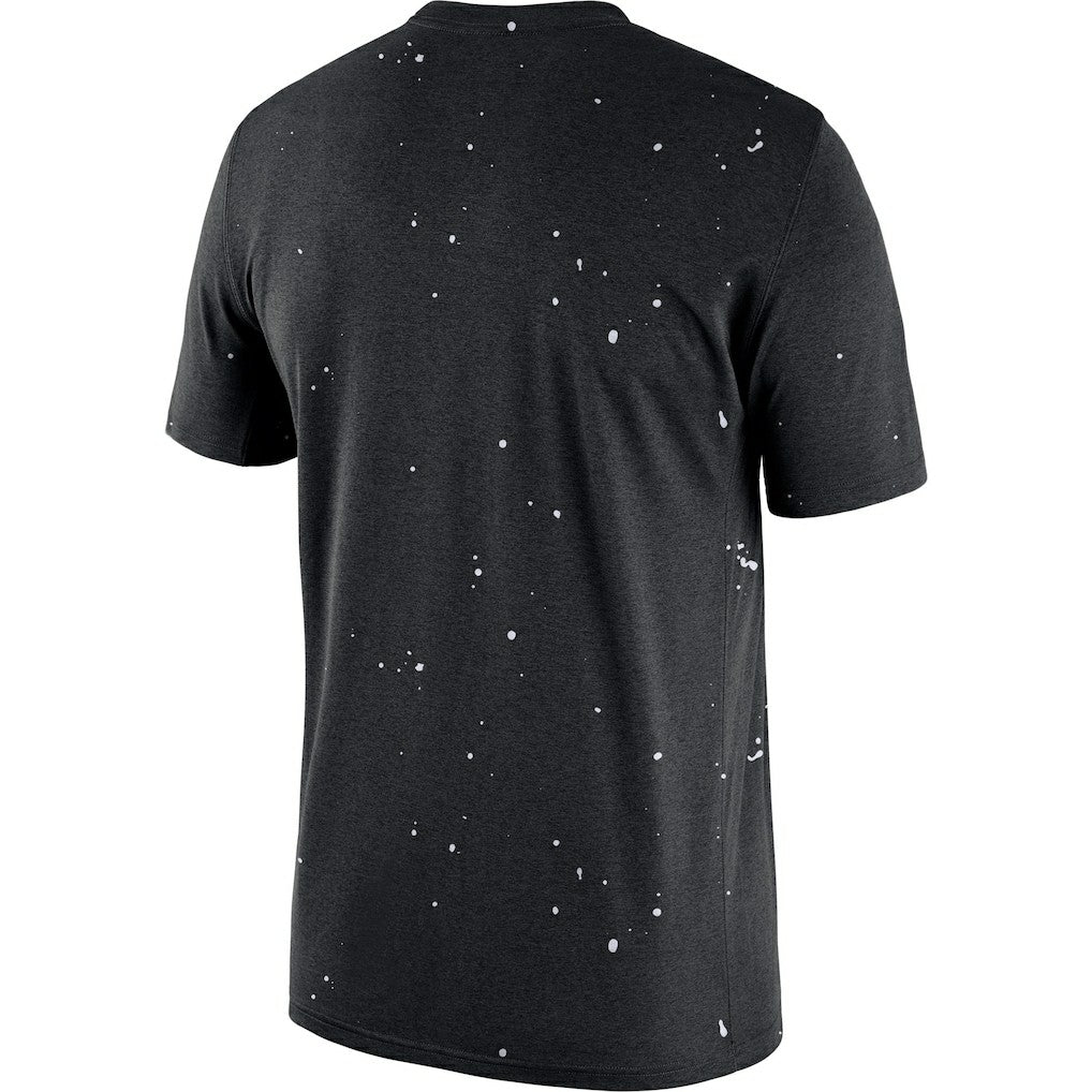Black Brooklyn Nets Courtside Splatter T-Shirt | NBA