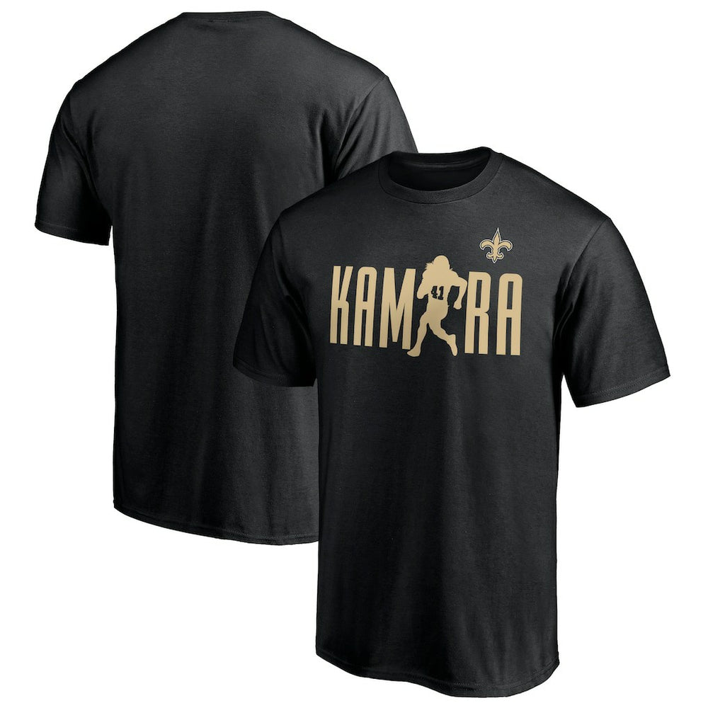 New Orleans Saints Alvin Kamara  Checkdown T-Shirt | NFL Hot
