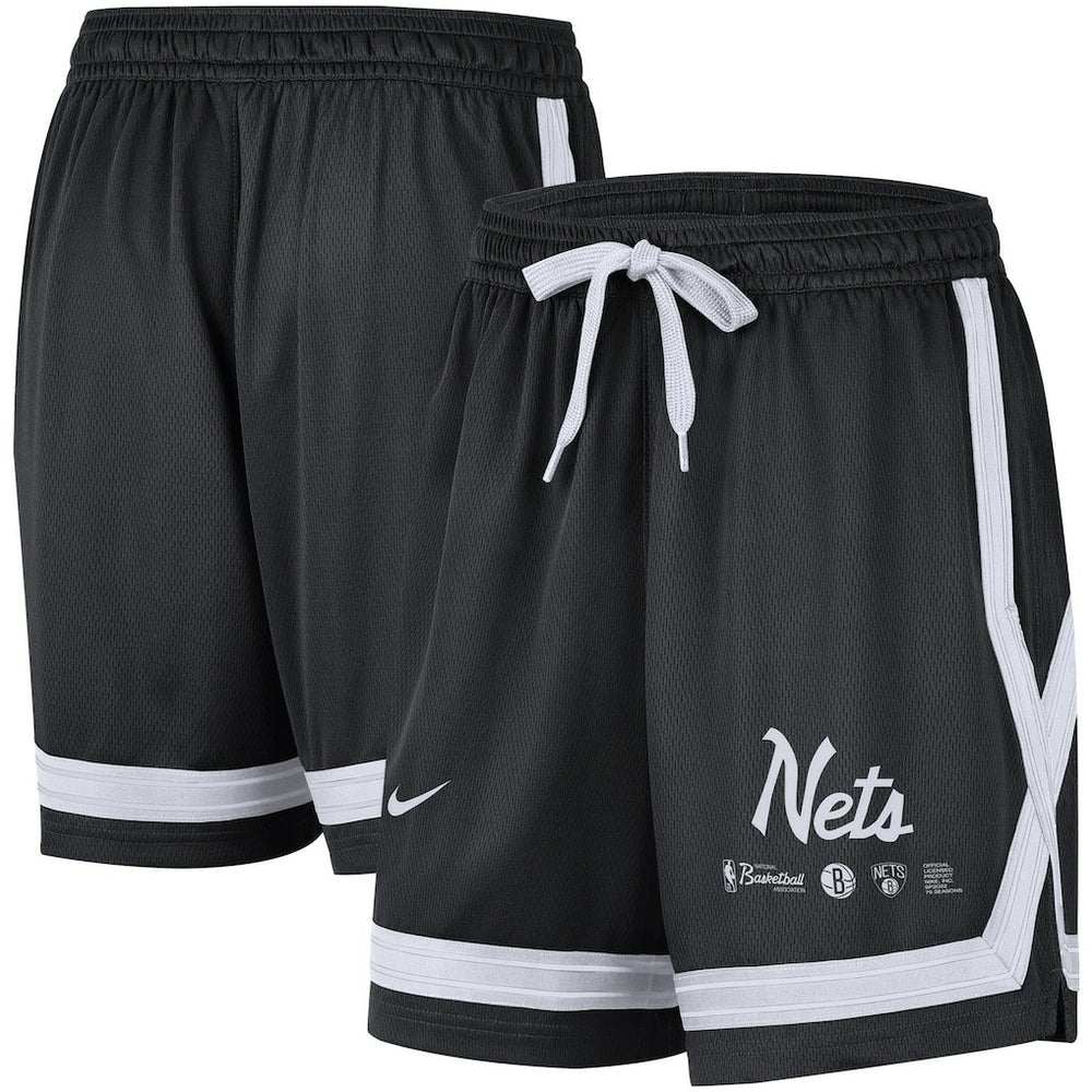 Black Brooklyn Nets Women's Crossover Performance Shorts | NBA