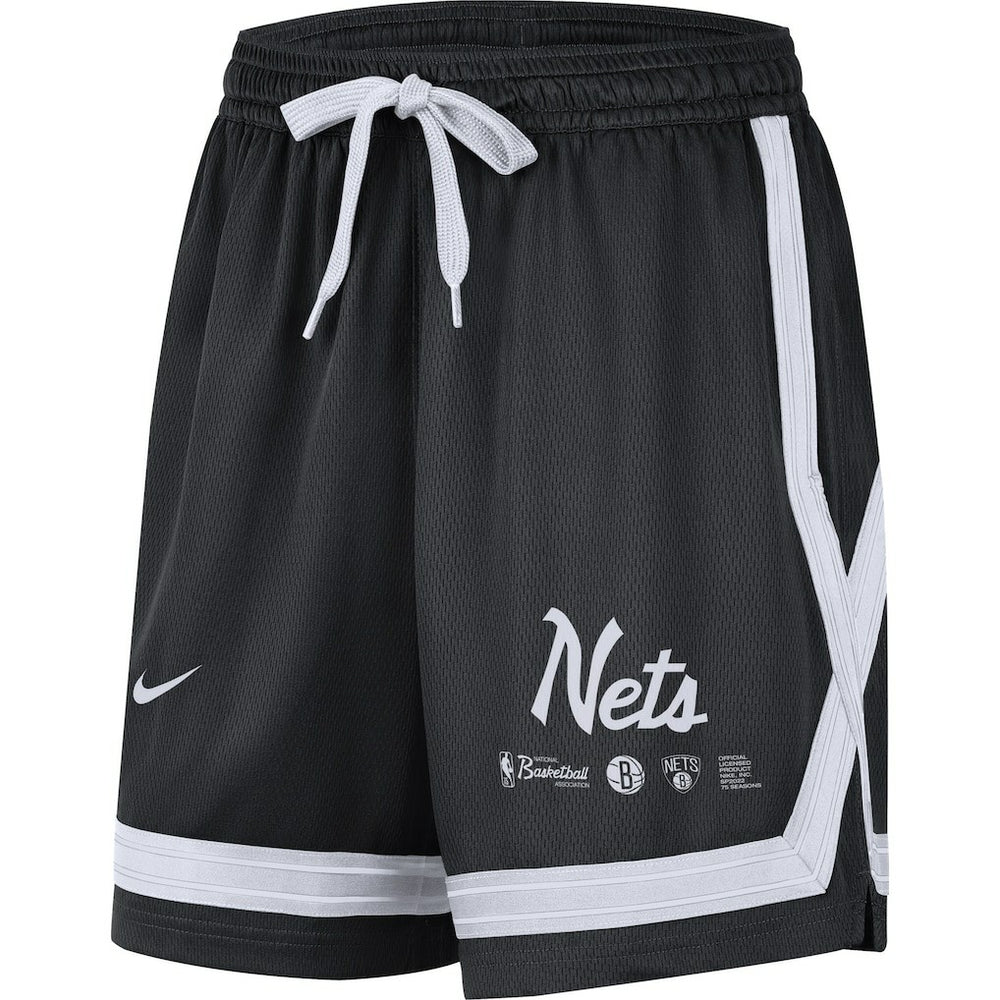 Black Brooklyn Nets Women's Crossover Performance Shorts | NBA