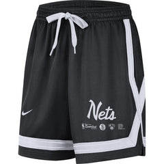 Black Brooklyn Nets Women's Crossover Performance Shorts | NBA