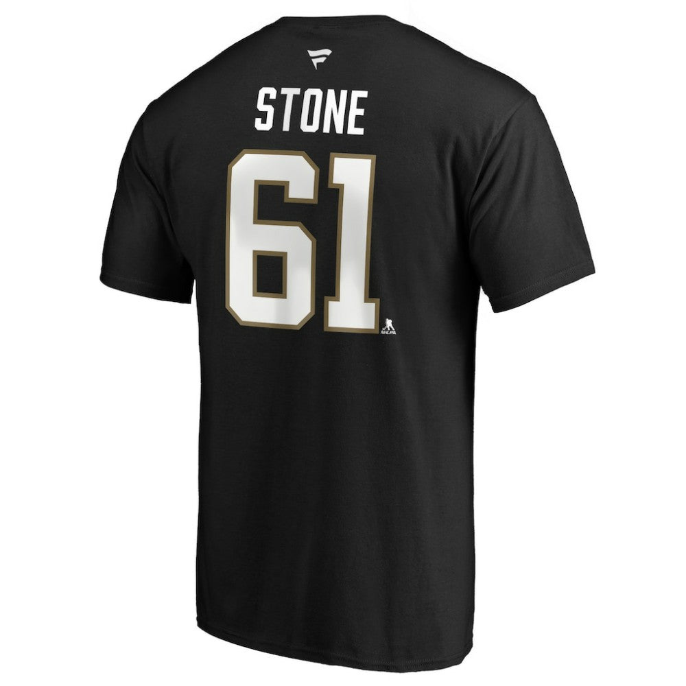 Mark Stone Vegas Golden Knights Fanatics Authentic Stack Player Name & Number Captain Patch T-Shirt -  NHL T-shirts