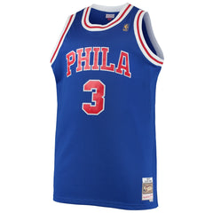 Royal Allen Iverson Philadelphia 76ers 1996/97 Big & Tall Hardwood Classics Swingman Jersey | NBA