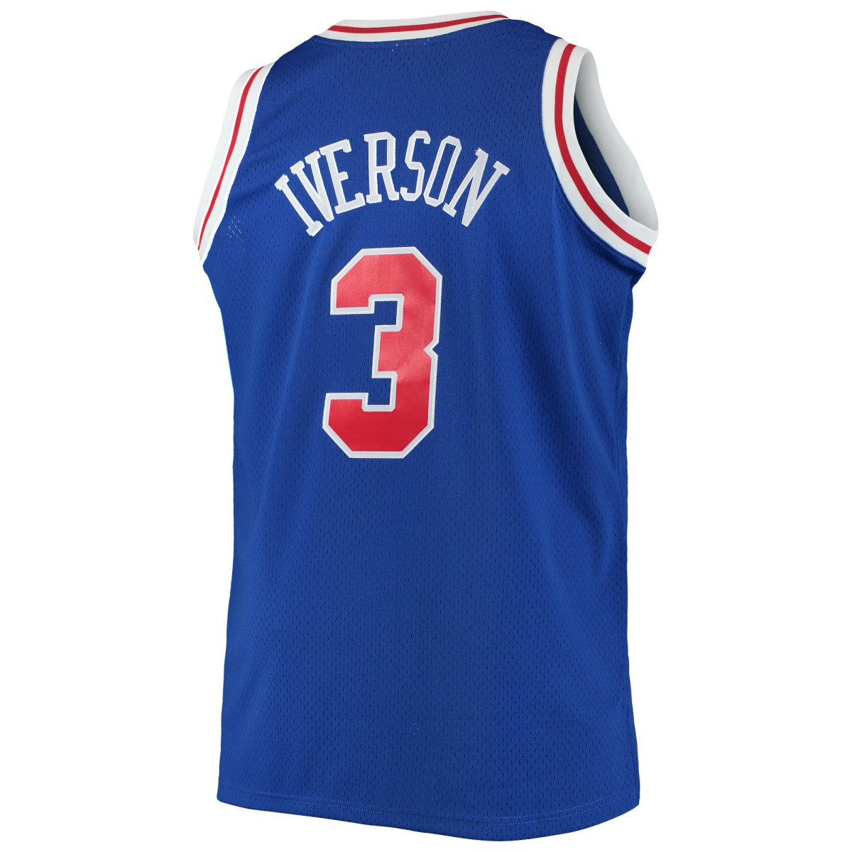 Royal Allen Iverson Philadelphia 76ers 1996/97 Big & Tall Hardwood Classics Swingman Jersey | NBA