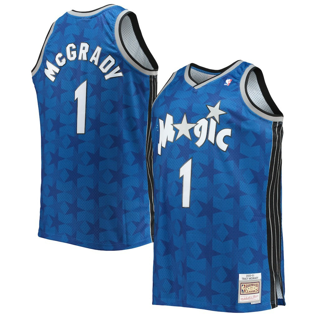 Blue Tracy McGrady Orlando Magic Big & Tall 2000/01 Hardwood Classics Swingman Jersey | NBA