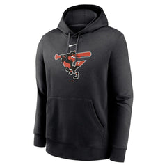 Baltimore Orioles Nike Alternate Logo Club Pullover Hoodie - MLB Hoodies