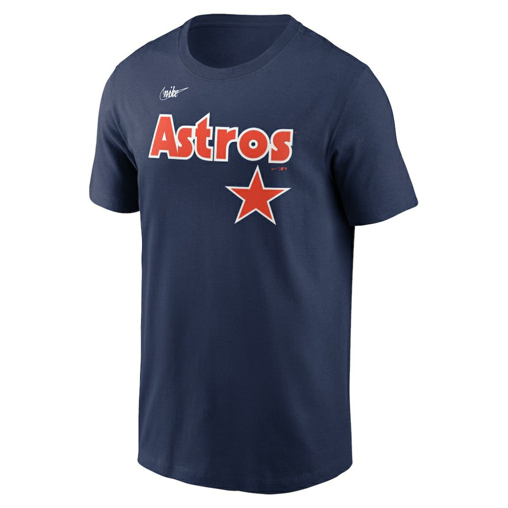Houston Astros Nike Cooperstown Collection Wordmark T-Shirt - MLB T-shirts
