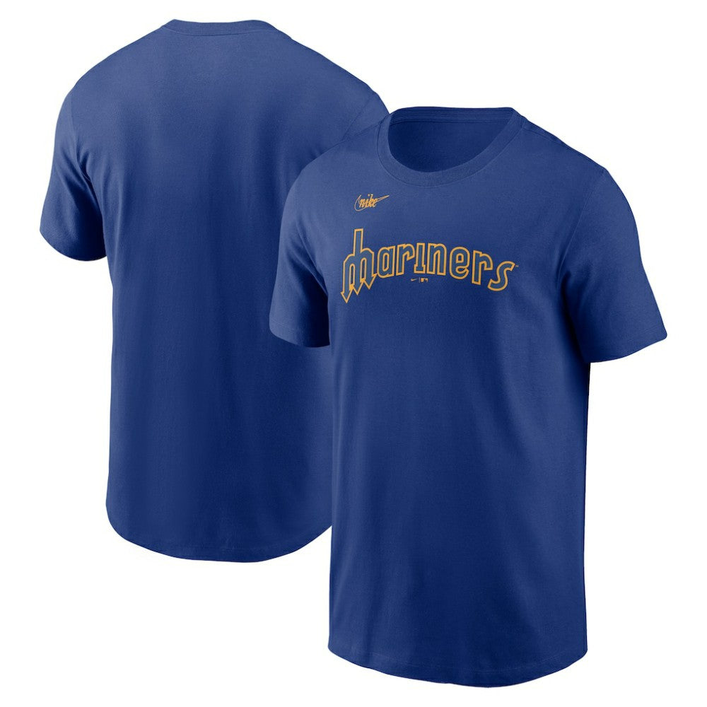 Seattle Mariners Nike Cooperstown Collection Wordmark T-Shirt - MLB T-shirts