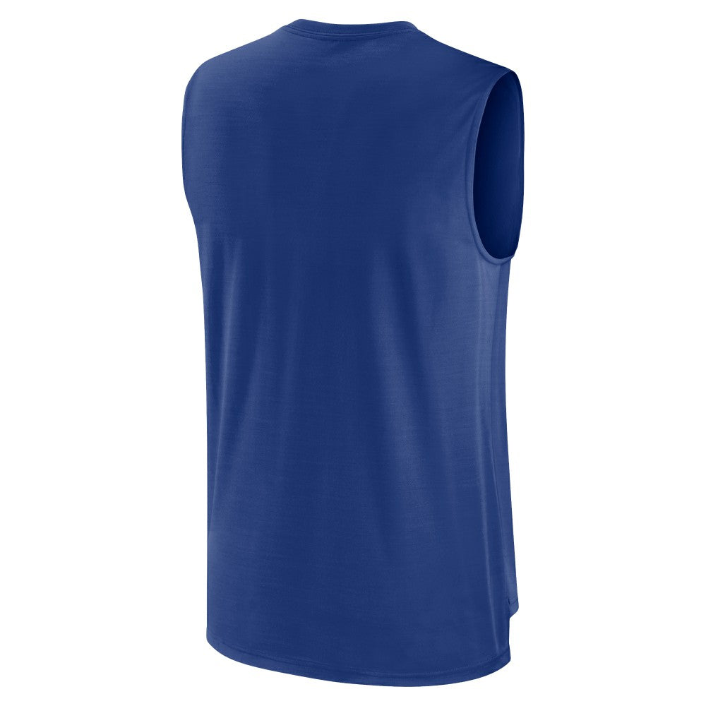 Kansas City Royals Nike Knockout Stack Exceed Performance Muscle Tank Top -Royal - MLB Tanks