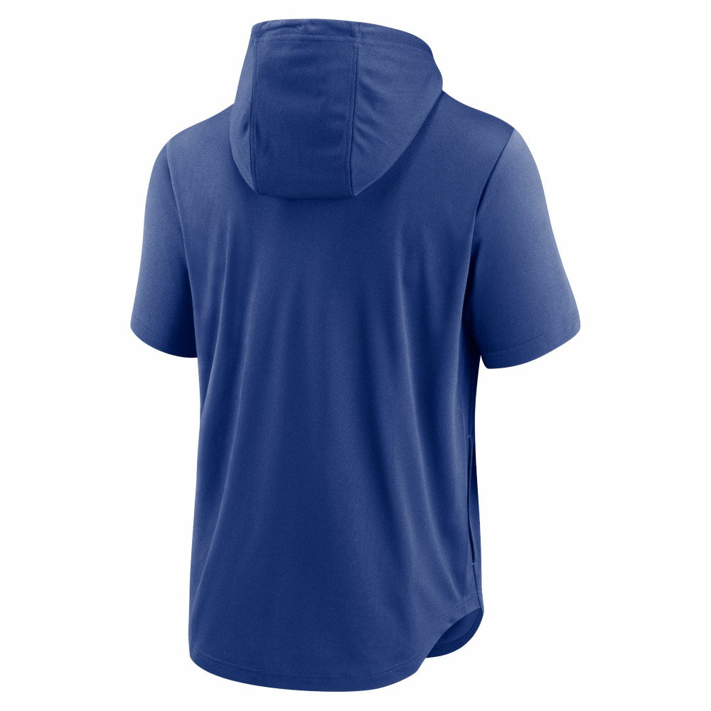 Kansas City Royals Nike Lockup Performance Short Sleeve Lightweight Hooded Top - MLB Tops