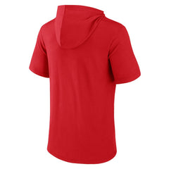 St. Louis Cardinals Fanatics Iconic Rebel Short Sleeve Hooded Top - MLB Tops