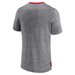 St. Louis Cardinals Fanatics Iconic Team Element Speckled Ringer T-Shirt - MLB T-shirts