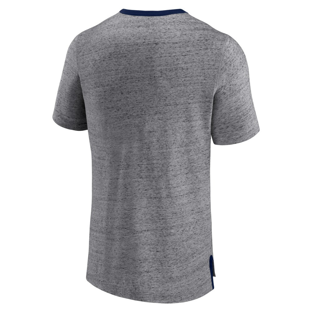 Minnesota Twins Fanatics Iconic Team Element Speckled Ringer T-Shirt - MLB T-shirts
