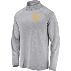 San Diego Padres Fanatics Primary Logo Quarter-Zip Raglan Jacket - MLB Jackets