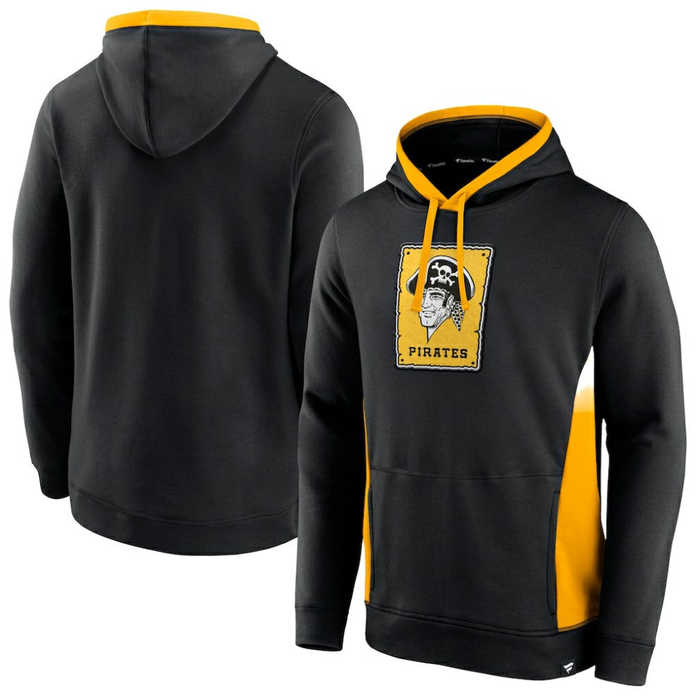 Pittsburgh Pirates Fanatics True Classics Fanarama Pullover Hoodie - MLB Hoodies