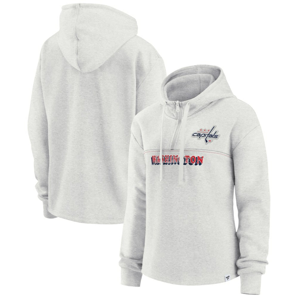 Washington Capitals Fanatics Women's True Classics Legacy Quarter-Zip Hoodie -  NHL Hoodies