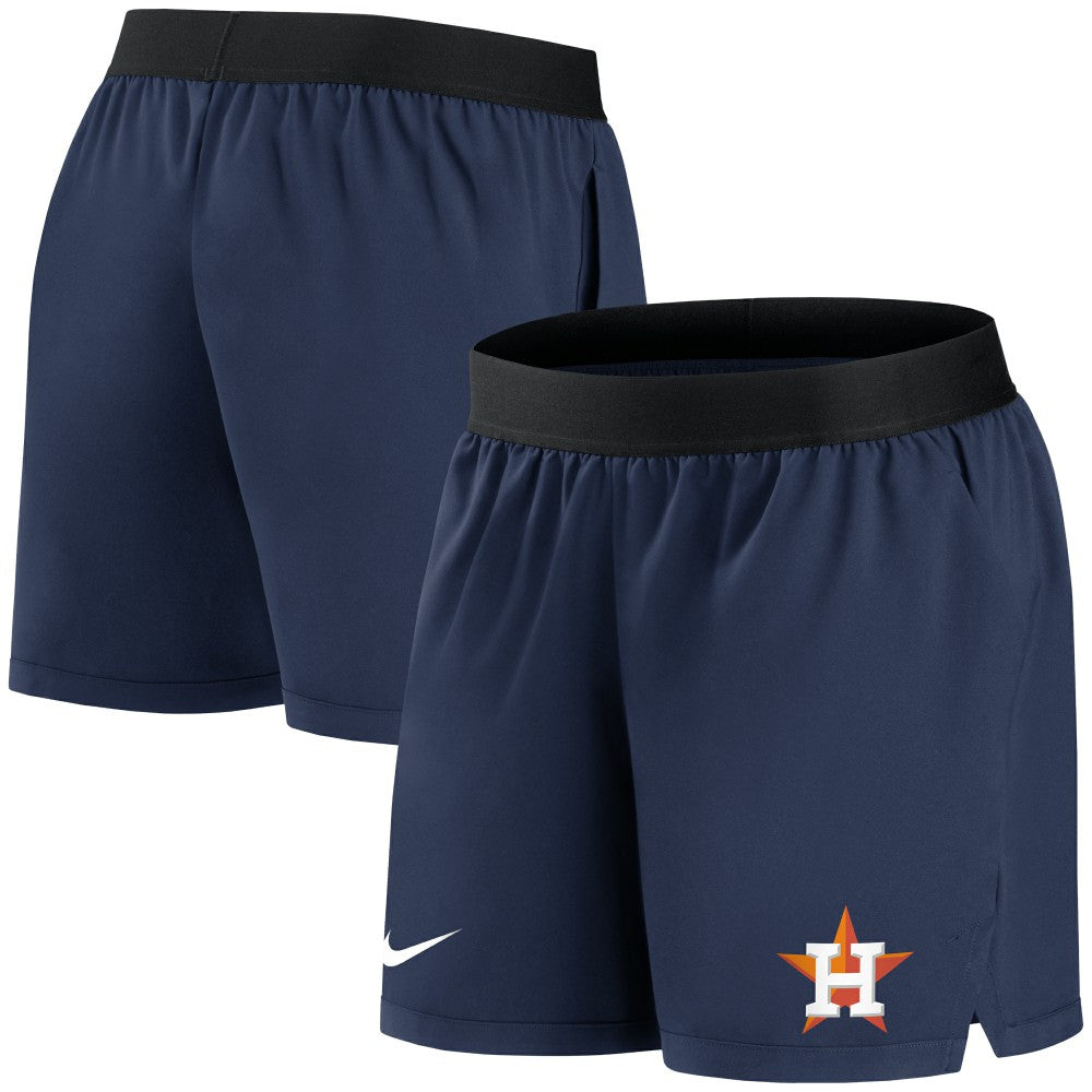 Houston Astros Nike Women's Authentic Collection Flex Vent Max Performance Shorts - MLB Shorts