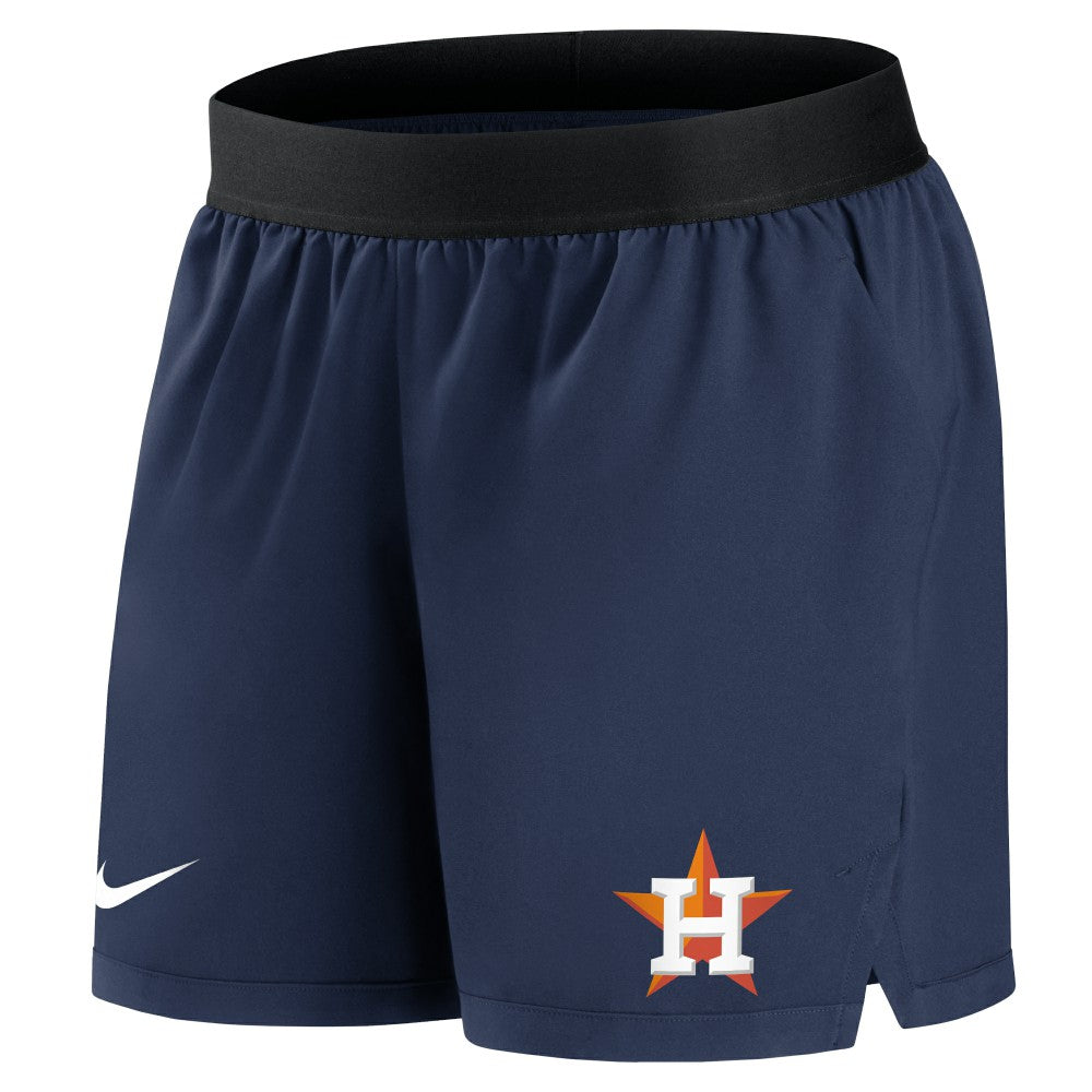 Houston Astros Nike Women's Authentic Collection Flex Vent Max Performance Shorts - MLB Shorts