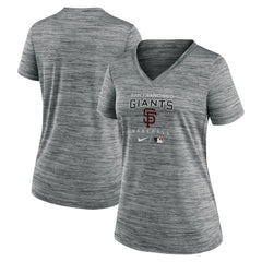San Francisco Giants Nike Women's Authentic Collection Velocity Performance V-Neck T-Shirt - MLB T-shirts