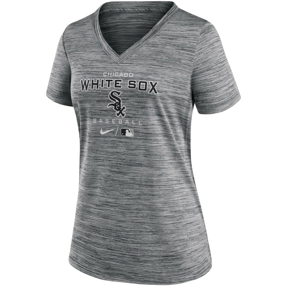 Chicago White Sox Nike Women's Authentic Collection Velocity Performance V-Neck T-Shirt - MLB T-shirts