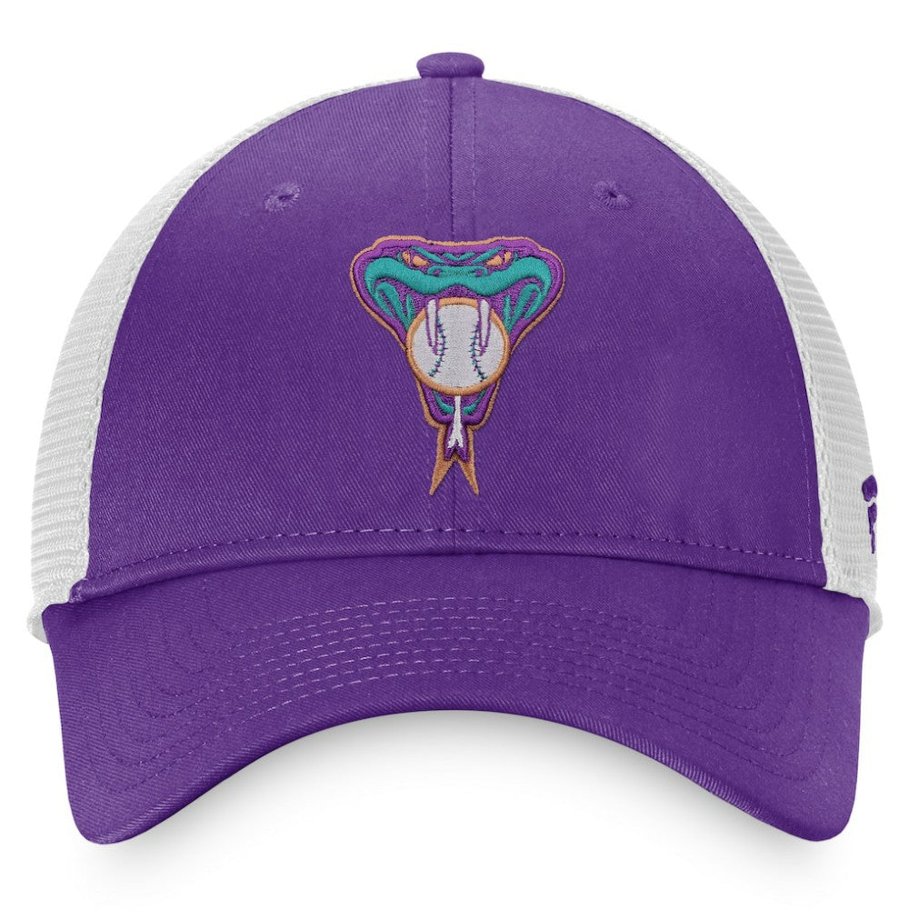 Arizona Diamondbacks Fanatics Cooperstown Collection Core Trucker Snapback Hat - MLB Hats