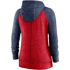 St. Louis Cardinals Nike Women's Split Wordmark Gym Vintage Raglan Lightweight Full-Zip Hoodie - MLB Hoodies