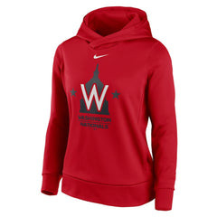 Washington Nationals Nike Women's Alternate Logo Performance Pullover Hoodie - MLB Hoodies