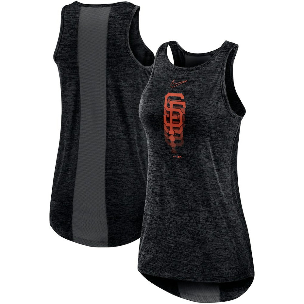 San Francisco Giants Nike Women's Logo Fade High Neck Performance Tank Top - MLB Tanks