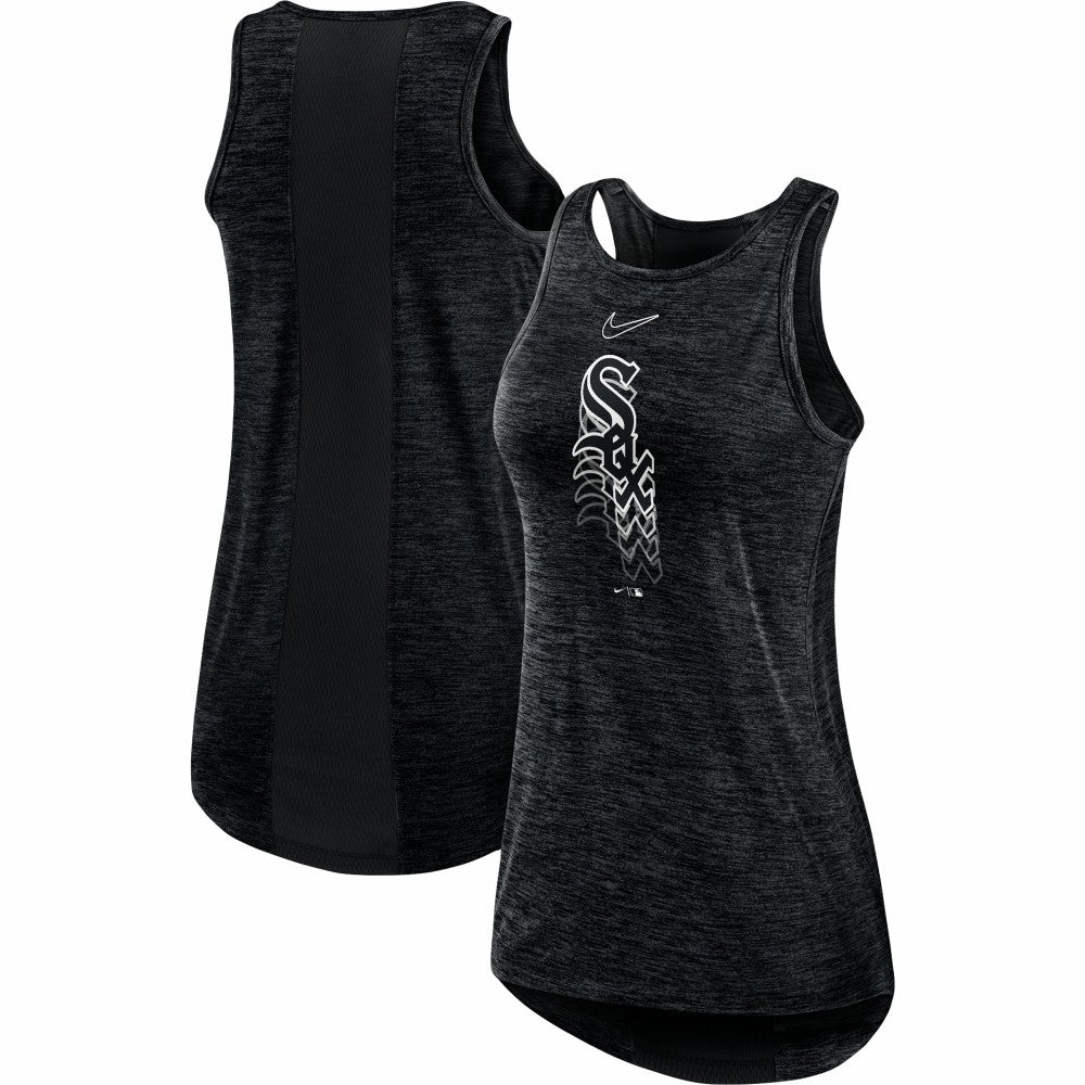 Chicago White Sox Nike Women's Logo Fade High Neck Performance Tank Top - MLB Tanks
