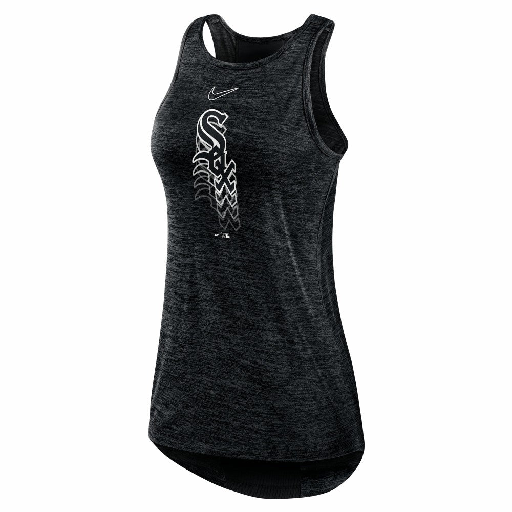 Chicago White Sox Nike Women's Logo Fade High Neck Performance Tank Top - MLB Tanks