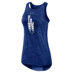 Los Angeles Dodgers Nike Women's Logo Fade High Neck Performance Tank Top - MLB Tanks