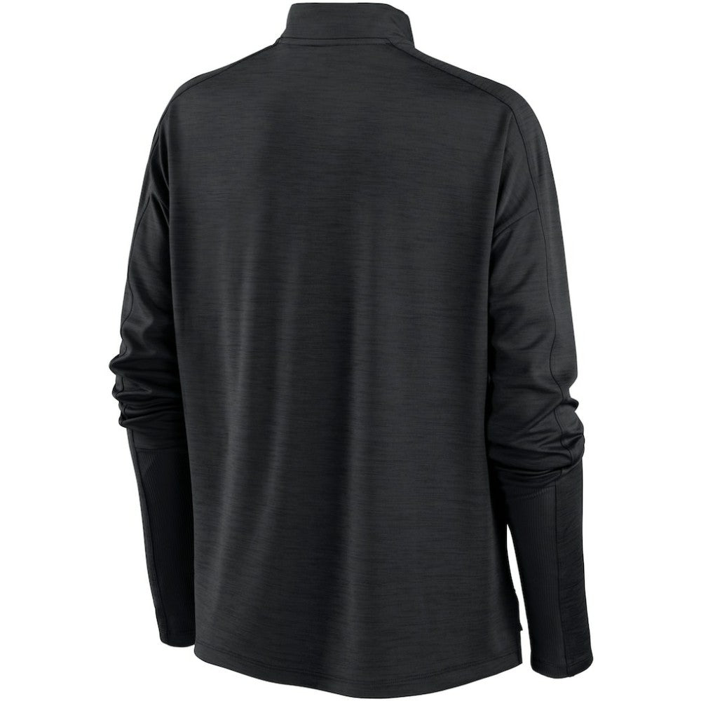Pittsburgh Pirates Nike Women's Primetime Local Touch Pacer Quarter-Zip Top - MLB Tops