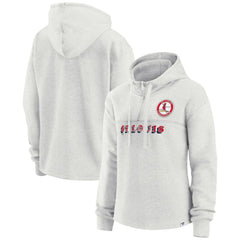 St. Louis Cardinals Fanatics Women's True Classics Legacy Quarter-Zip Hoodie - MLB Hoodies