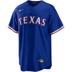 Texas Rangers Nike Alternate Replica Team Logo Jersey - MLB Jerseys