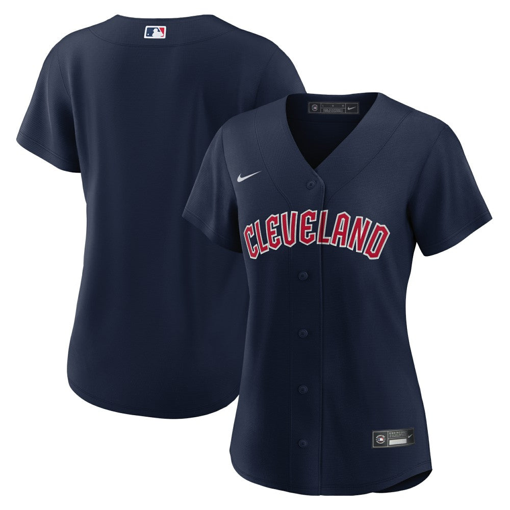 Cleveland Guardians Nike Women's Alternate Official Replica Jersey - MLB Jerseys