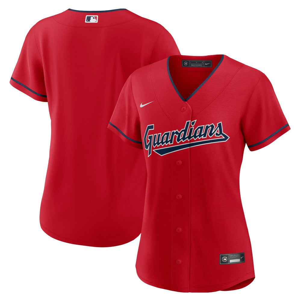 Cleveland Guardians Nike Women's Alternate Replica Team Jersey - MLB Jerseys