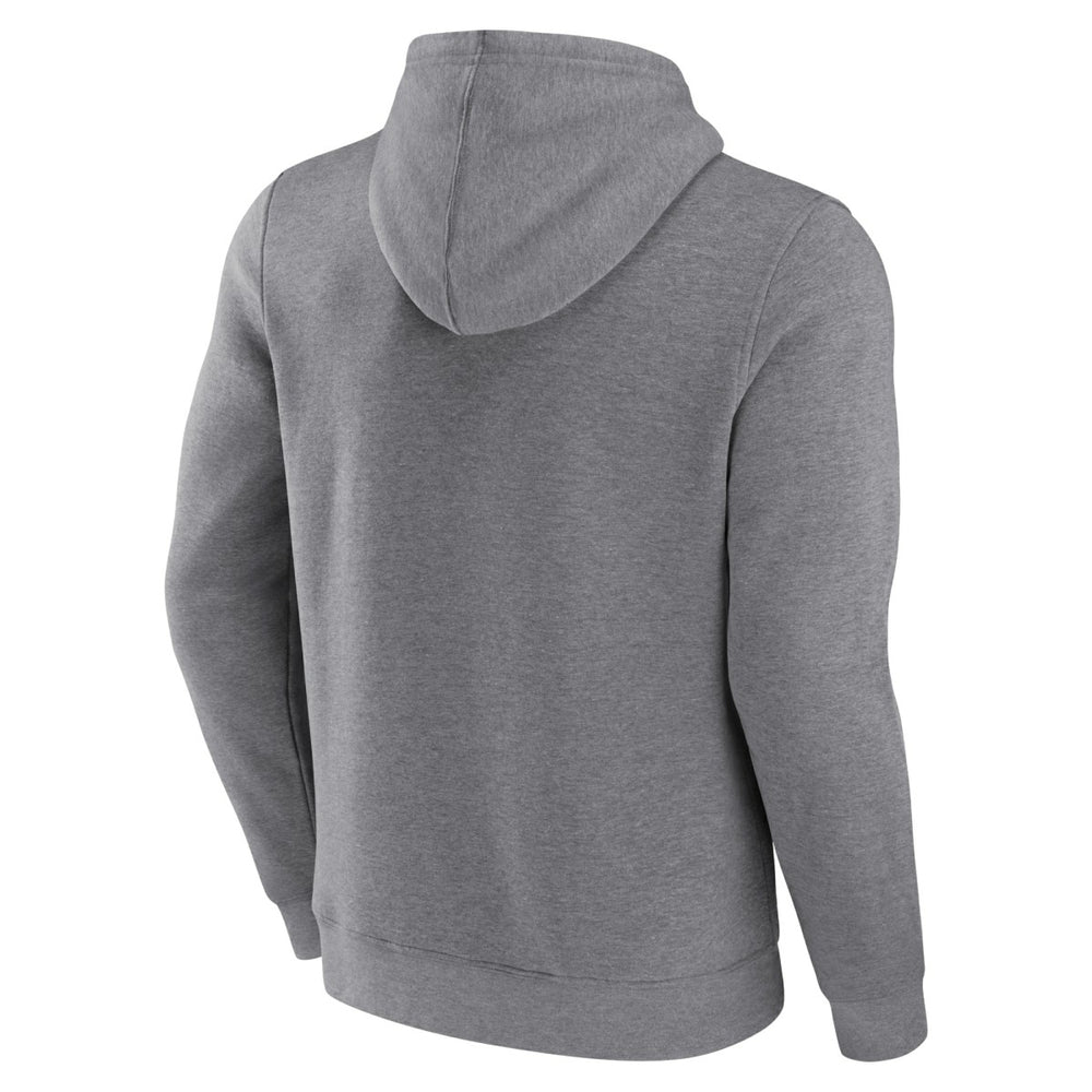 Heathered Gray Phoenix Suns Off The Bench Color Block Pullover Hoodie | NBA