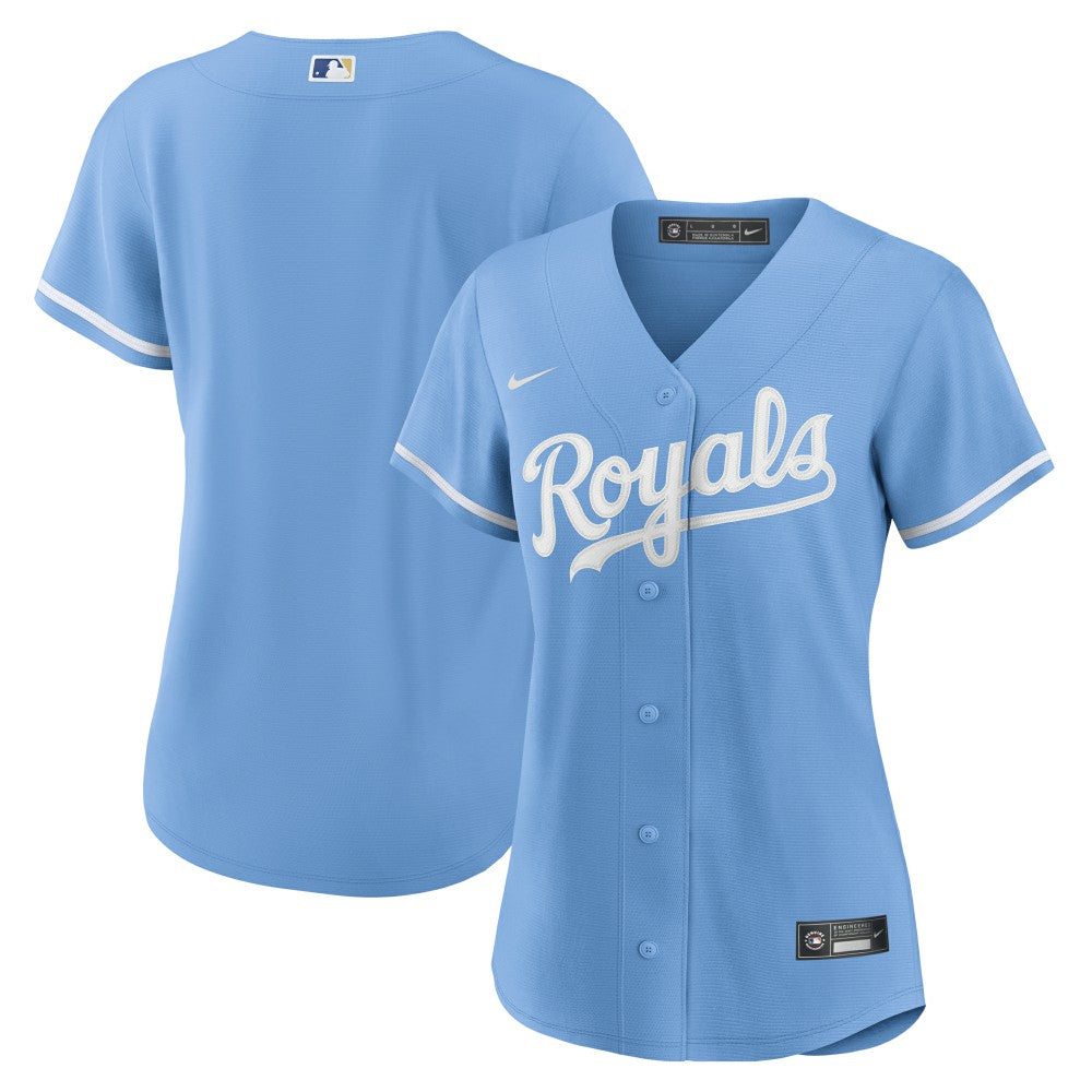 Kansas City Royals Nike Women's Alternate Replica Team Logo Jersey - MLB Jerseys