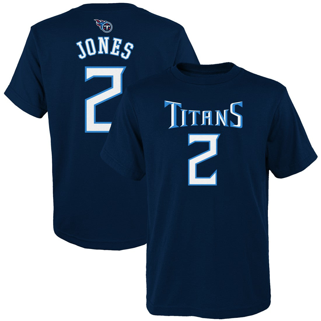 Tennessee Titans Julio Jones  Youth Mainliner Player Name & Number T-Shirt | NFL Hot