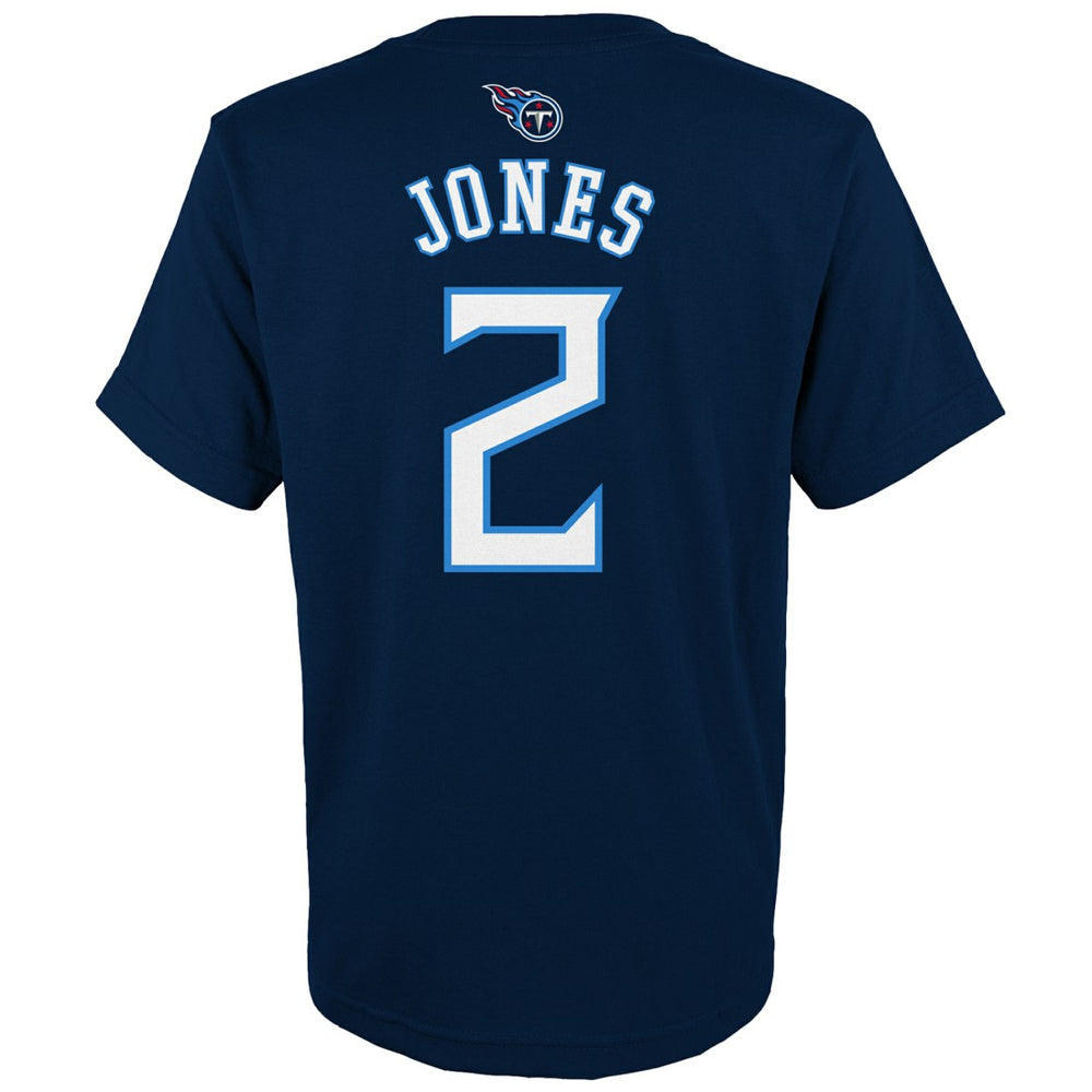 Tennessee Titans Julio Jones  Youth Mainliner Player Name & Number T-Shirt | NFL Hot