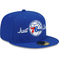 Royal Philadelphia 76ers x Just Don 59FIFTY Fitted Hat | NBA