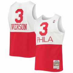 White Allen Iverson Philadelphia 76ers 2003/2004 Hardwood Classics Swingman Jersey | NBA