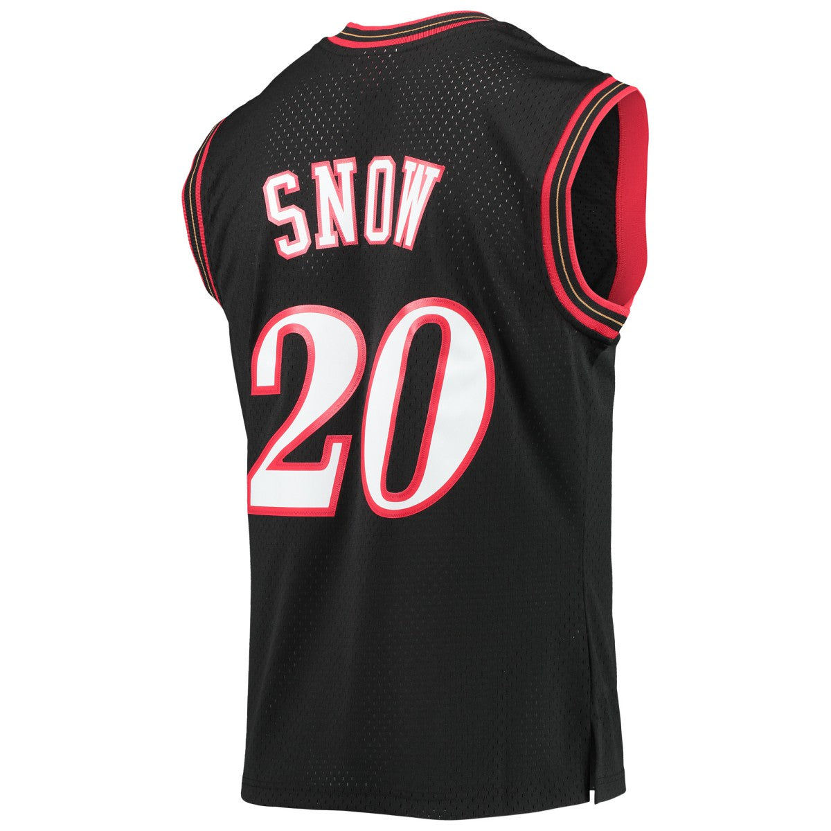 Black Eric Snow Philadelphia 76ers 2000/01 Hardwood Classics Swingman Jersey | NBA