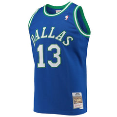 Blue Steve Nash Dallas Mavericks 1998/99 Hardwood Classics Swingman Jersey sale | NBA
